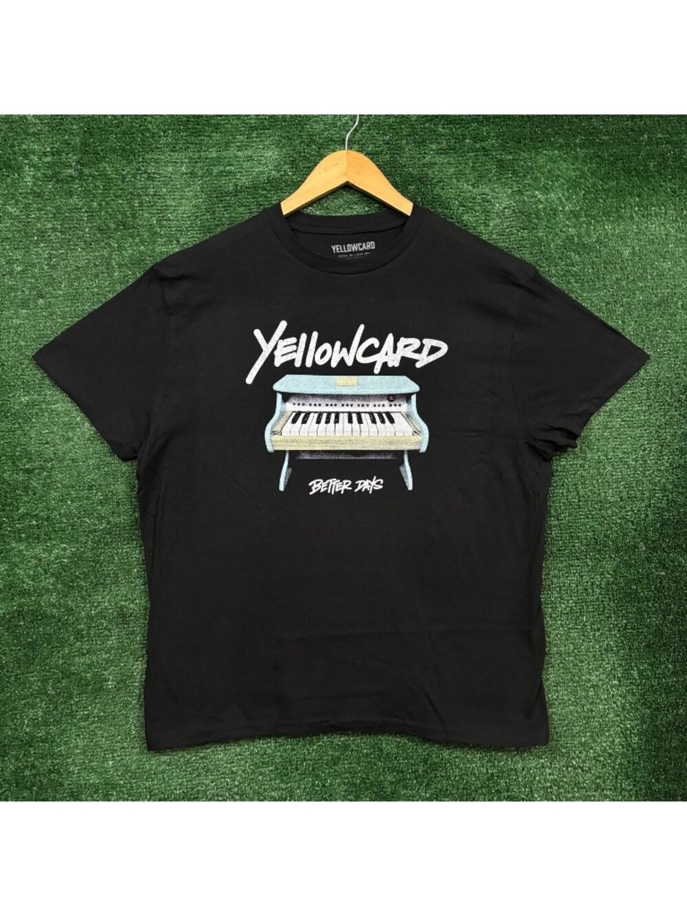 Yellow Card Better Days Rock Band T-Shirt Size Large